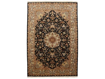 Pakistan 2-ply matta – Äkta klassisk handknuten matta 160 × 255 cm