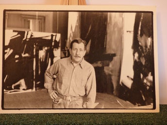Foto konst av Franz Kline, New York City, 1961
