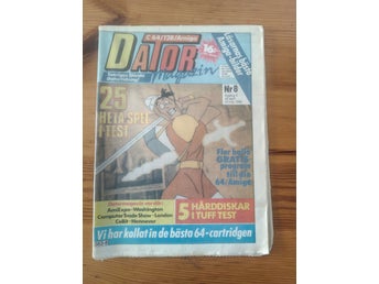 Tidningen DatorMagazin Nr 8, 1990