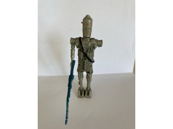 Vintage Star Wars IG-88 actionfigur med ett vapen