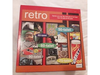 Retro - Sällskapsspel spel Kärnan komplett