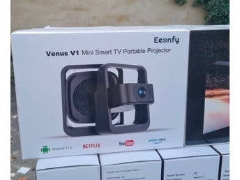 Eeenfy Venus V1 Mini Smart TV Bärbar Projektor