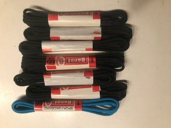 7 PAR RUNDA SKOSNÖREN 65 CM LÅNGA 7 PAR RUNDA SKOSNÖREN 65 CM LÅNGA