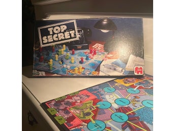 Top Secret - Jumbo brädspel från 1985 retro