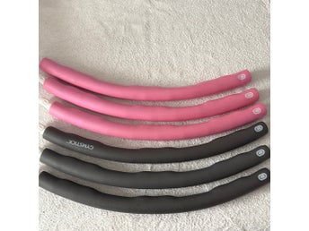 Gymstick Hula Hoop, viktad rockring, 6 delar 1,5 kg