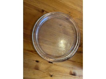 Rund glasbricka Lindshammar