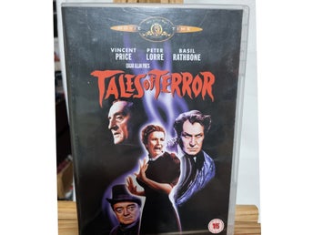 TALES OF TERROR - VINCENT PRICE - RATHBONE - LORRE - EJ SVENSK TEXT