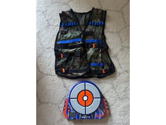 Nerf Elite Digital Target och Camouflage Väst