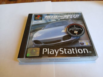 PS1/PSone: Need for Speed Porsche 2000 - Svensksåld