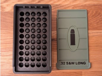 .32 S&W Long - ammunitionslåda x50