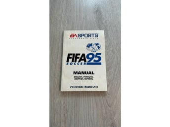 Manual FIFA 95 Sega Mega Drive *fri frakt*