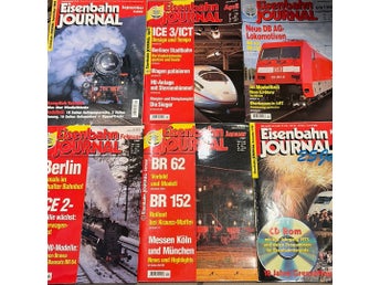 Eisenbahn JOURNAL x 6