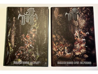 Drakar och Demoner - Riotminds, 2000/2002, Rollspelet och Rollpersonen, inbundna
