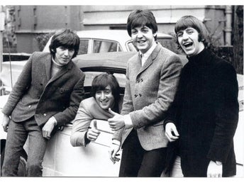 Vykort The Beatles 1960's