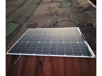 3x100W 18V flexibla solpaneler med laddningsregulator/tillbehör, 300W solsystem