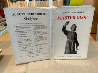 Mäster Olof av August Strindberg, bok, Very good plus, SM, N