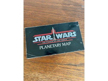 Star Wars Planetary Map 1984 Tatooine