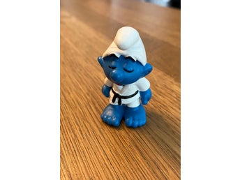 Smurf Figur Peyo Schleich Judo Karate