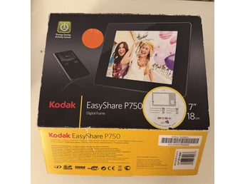 Kodak EasyShare P750 digital fotoram med 8GB + 16GB