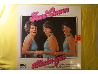 TOWA CARSON SVENSK MUSIK VINYL LP SKIVA 70 TALET