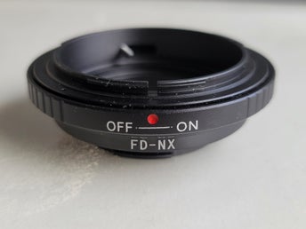 Kameraobjektivadapter FD-NX