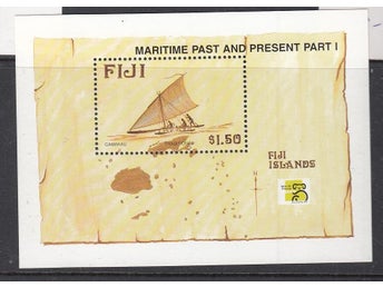 Fiji, Mi Bl 27, Båtar, xx