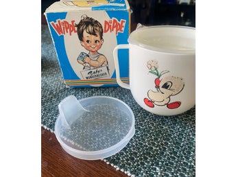 RETRO Wippe dippe babys wunderbecher