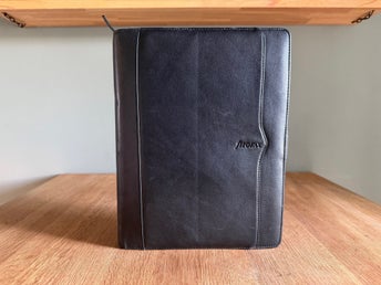 Vintage stor Filofax Guildford zip A5