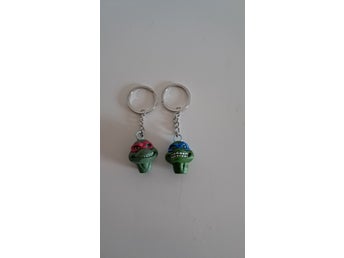 Teenage Mutant Ninja Turtles nyckelringar, 2 st