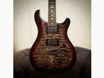 PRS SE från 2017 | Seymour Duncan Alpha & Omega | Mark Holcomb | Hardcase