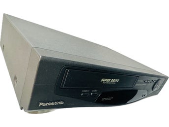 Panasonic NV-HD600EC VHS-spelare super drive player med VEQ1656 remote