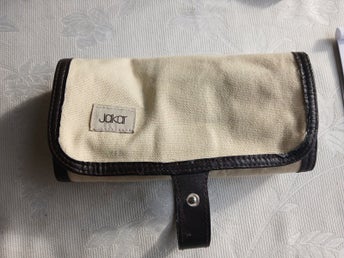 JOKAR Blyant-/Verktøyrull i Canvas og Lær (0,30 kg)