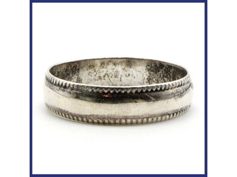 Ring, 925 silver (vikt 2,85g, stl 19,9mm)