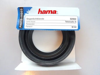Hama Variabelt Motljusskydd 62 mm. HELT NYTT.