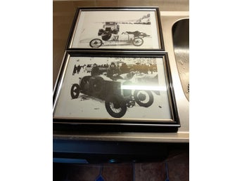 Fotografi av veteranbilar