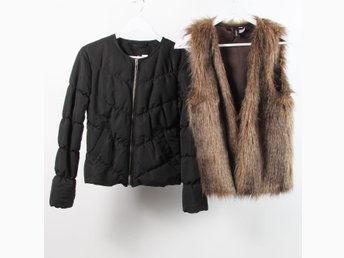 Jacka + Väst från H&M, strl 38 (418717918) ᐈ Yaytrade på Karl Lagerfeld Jackor & västar Premium dam | Nya