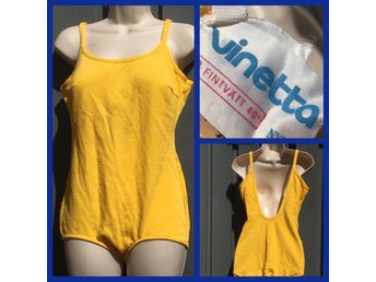 Retro vintage baddräkt Vinetta