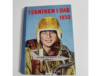 Tekniken i dag 1953 (inb) mkt fint ex.