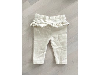 Beiga leggings strl 56 Newbie volang tights fleece insida varma Baby babytights