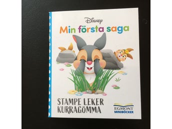 STAMPE LEKER KURRAGÖMMA - Disney - Min första saga