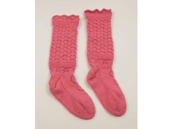 Handstickade Barnsockor