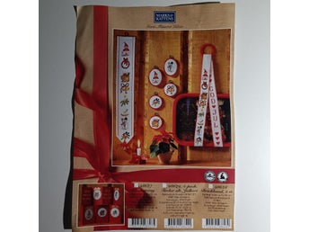 Broderi Klocksträng Marks & Kattens Broderikit 10x60 cm