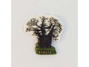 Afrikanskt baobabträd Kylskåpsmagnet