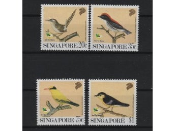 Singapore 1991 Fåglar 4v