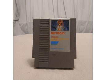 Metroid NES SCN Nintendo kassett (fem skruvar)