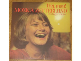 MINT- ! Monica Zetterlund - Hej, Man! (LP, Album) | Köp på Tradera