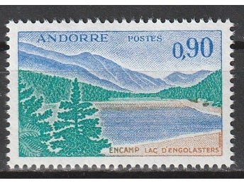 FRANSKA ANDORRA |1971, Definitiv