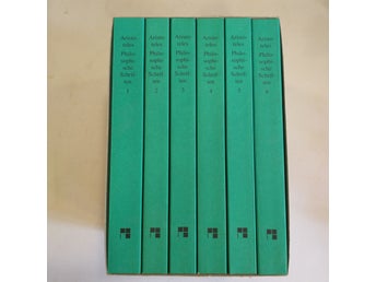 Böcker: Aristoteles Philosophische Schriften (tyska)