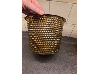 Svenskt tenn stor Hortus kruka mässing