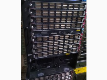 Cisco Catalyst 6509-E med 2x WS-CAC-2500W + 6509E-FAN